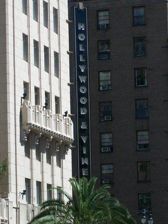 Kruispunt Hollywood and Vine